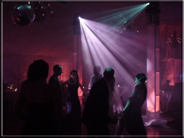 Wedding Specialty lighting by Kenneth Day Weddings