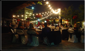 Japanese Friendship Garden Balboa Park Market String lights without Lanterns